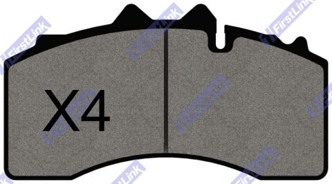 FCP998K /H8 - BPW TSB4309 pad