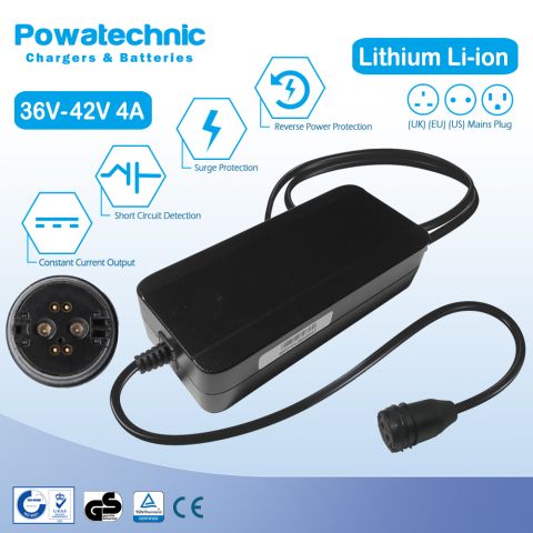 42V 4A Charger for Specialized Turbo ebike - PCL3604015A
