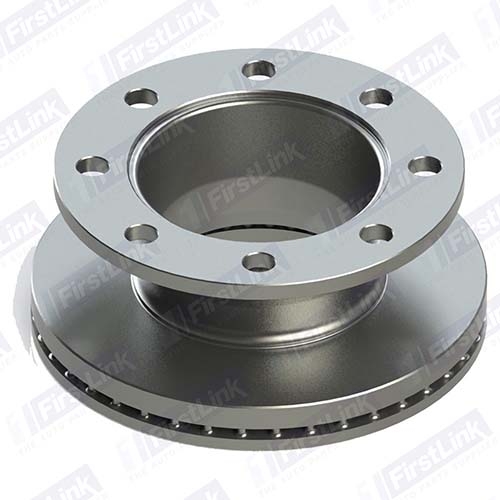 KENWORTH DX195 Caliper [04-] DX195 Caliper (alternative) 8 Stud Front Brake Discs