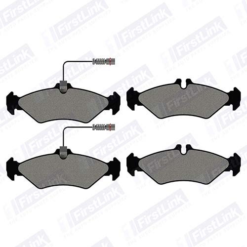 VOLKSWAGEN (VW) LT Van [1996-2006] 28 (2.8T) Rear Brake Pads