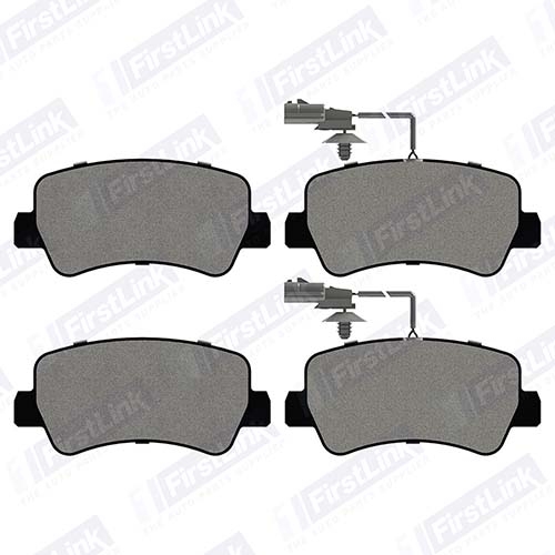 VAUXHALL / OPEL Movano Combi [2014->] 2.3 CDTi (FWD) (125bhp) Rear Brake Pads