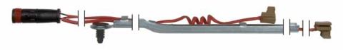 PLAXTON Paragon & Panther [2006-09] Paragon & Panther ( Man Chassis) Rear Pad Wear Leads