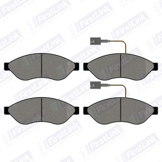 FIAT Ducato Van Mk4 [2006-2015] 2.2D Multi Jet Front Brake Pads