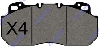 CAETANO Cutlass [1997-] Cutlass Front Brake Pads