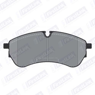 MAN TGE Series [17-] 2.100,    2.140,    2.180 (2.0TDI,    3T,    FWD) Rear Brake Pads