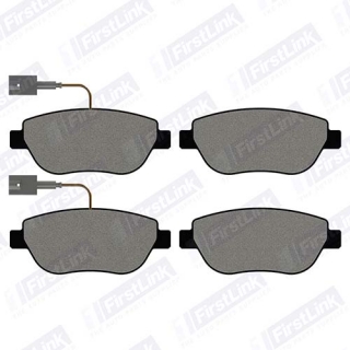 FIAT Doblo Cargo [2014-] 1.3 Mjet (90bhp) Front Brake Pads