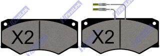 IVECO Daily Mk1 [-1999] 49-10 Front Brake Pads