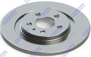 PEUGEOT 807 [2002-2011] 2.0 16v (145bhp) Rear Brake Discs