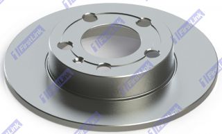 SKODA Fabia [2000-2007] 1.4 16v (100bhp) Rear Brake Discs