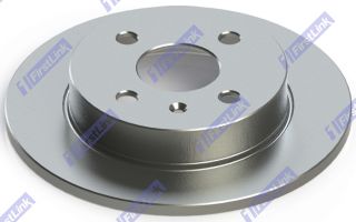 VAUXHALL / OPEL Astra [2004-2011] 1.3 CDTi Rear Brake Discs