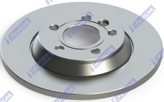 VOLKSWAGEN Sharan [2000-2011] 1.8T Rear Brake Discs