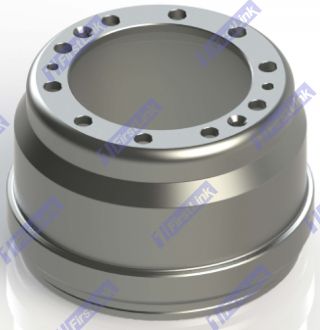 BERKOF Axial 50 [1991-96] 12m Coach (Volvo Chassis) Rear Brake Drums