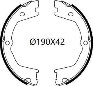 IVECO (IRISBUS) Daily [1999-2006] 65C (13,      15,      18) Rear Brake Shoes