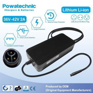 42V 2A QWI 3 pin charger - PCL3602030