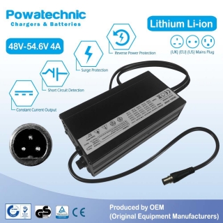 54.6V 4A BFG-3pin for 48V Bafang Battery - PCL4804003